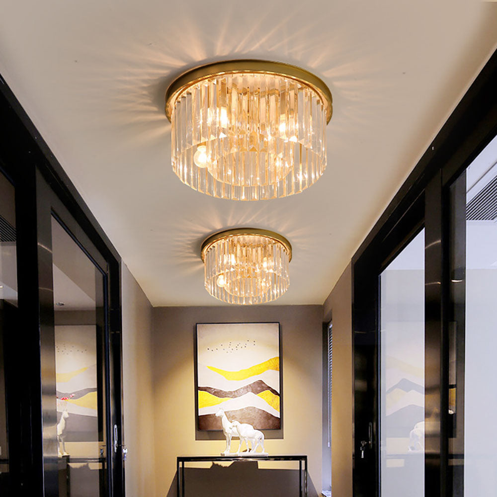 Lampa Wisząca Kryształowa do Salonu