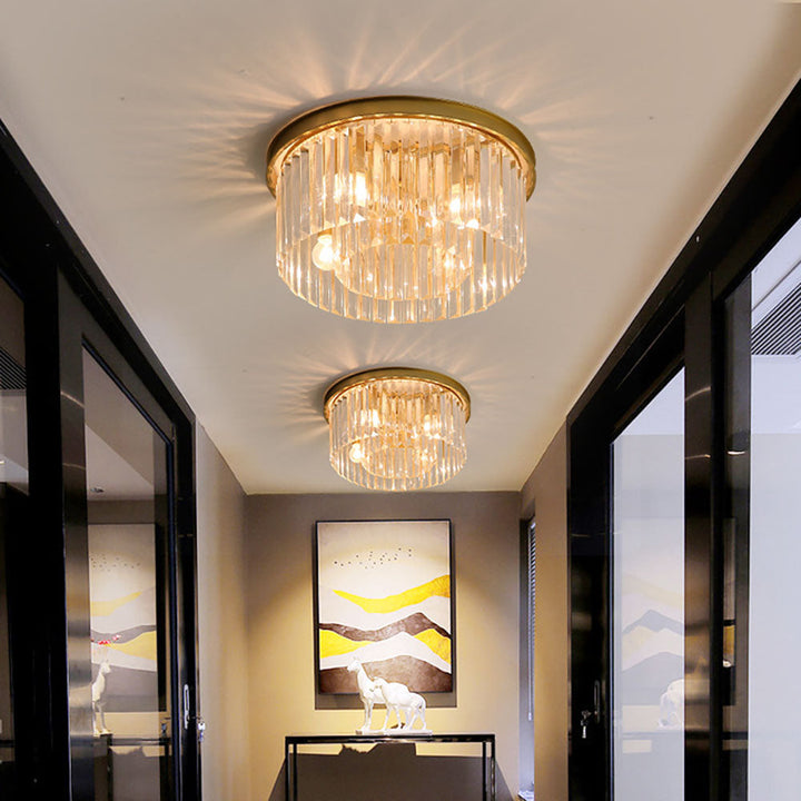Lampa Wisząca Kryształowa do Salonu