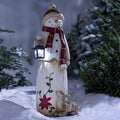 Carvallo - Stylowa Lampa Śnieżnego Bałwana z LED-owym Światłem