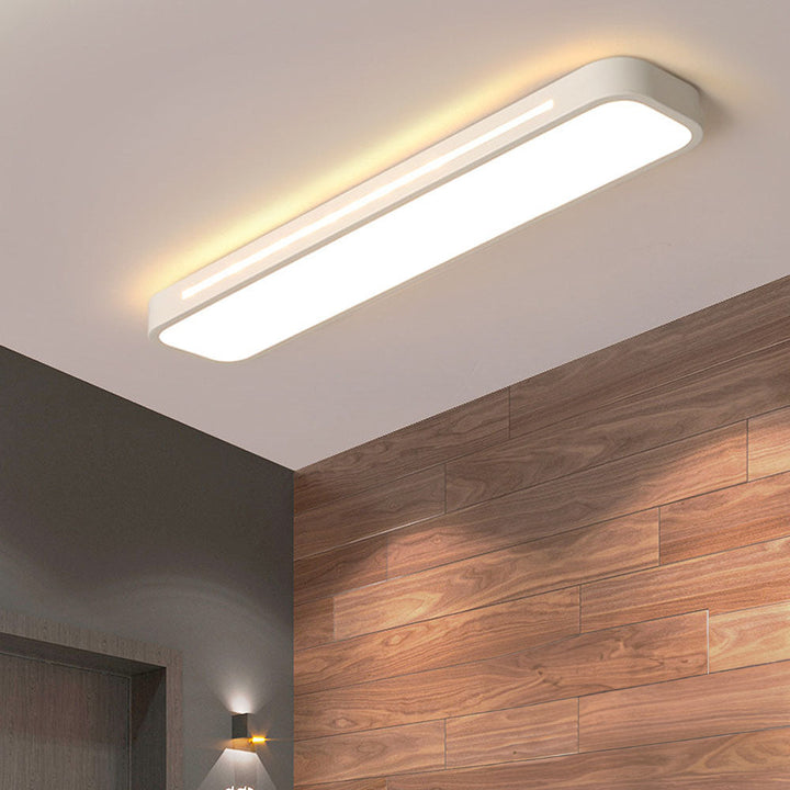Nordycka Minimalistyczna Długa Lampa LED sufitowa