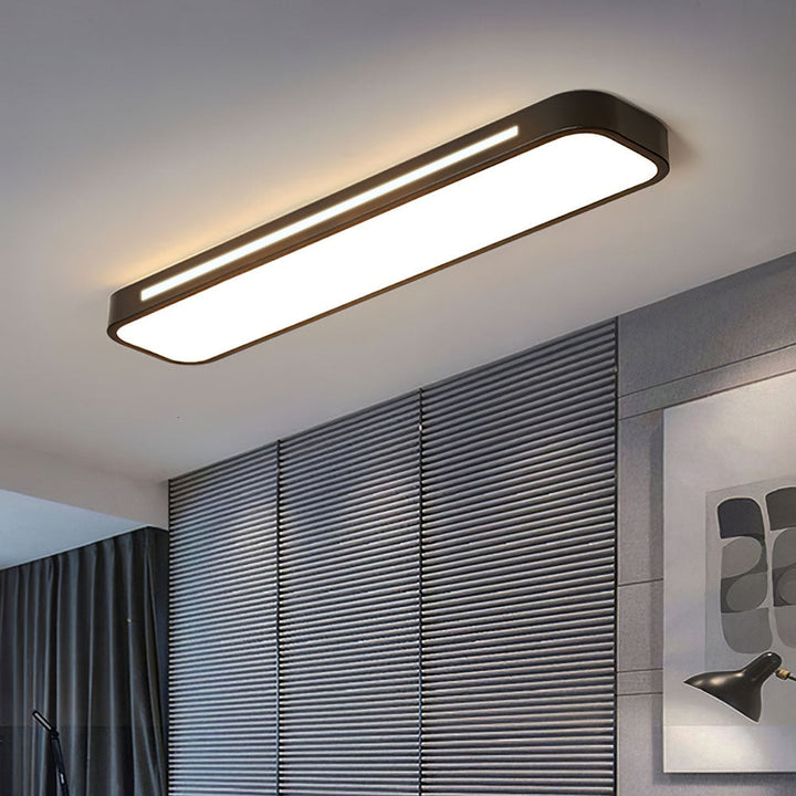 Nordycka Minimalistyczna Długa Lampa LED sufitowa