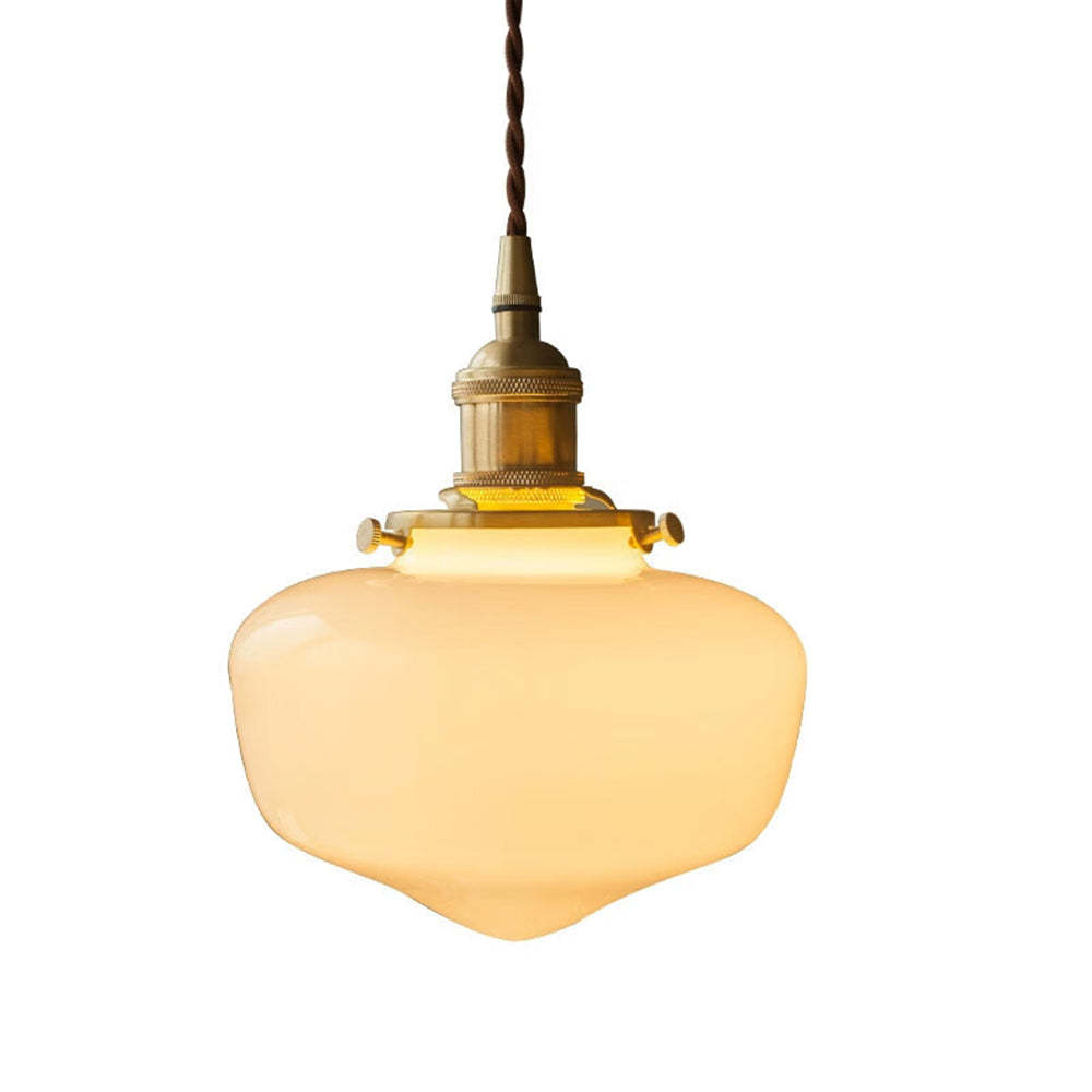 RetroLuxe – Elegancka lampa wisząca z klasycznym przemysłowym urokiem
