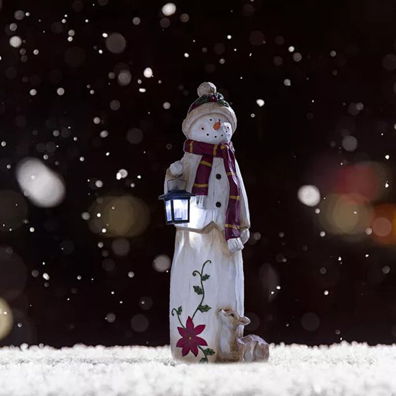 Carvallo - Stylowa Lampa Śnieżnego Bałwana z LED-owym Światłem