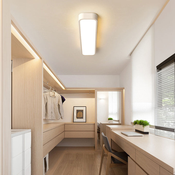 Nordycka Minimalistyczna Długa Lampa LED sufitowa