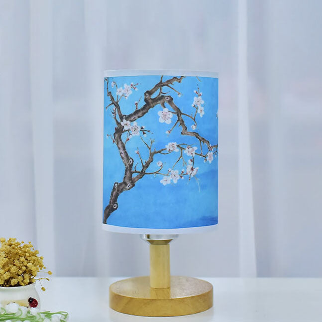 Lampa biurkowa LED z drewna – naturalna elegancja, miękkie światło