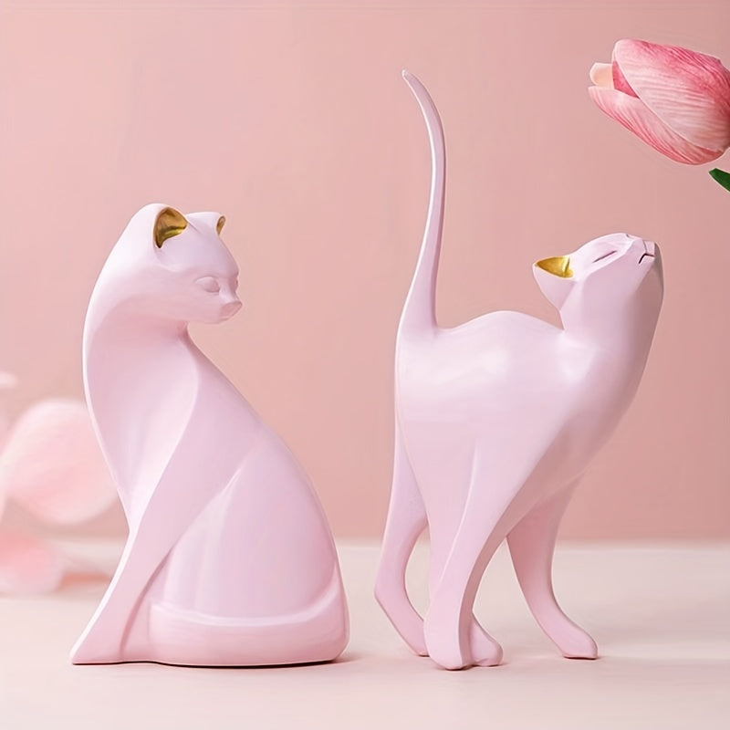 Nowoczesna figura kota – stylowa i zabawna dekoracja
