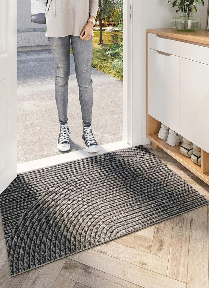 NordicTread - Nowoczesna wycieraczka PVC z antypoślizgowym i piaskowym designem