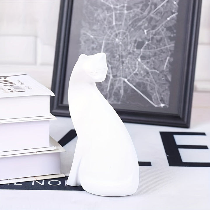 Nowoczesna figura kota – stylowa i zabawna dekoracja