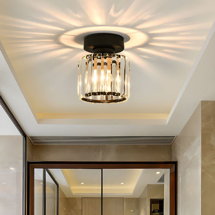 Lampa sufitowa Kristall Flush Mount Nowoczesna Armatura