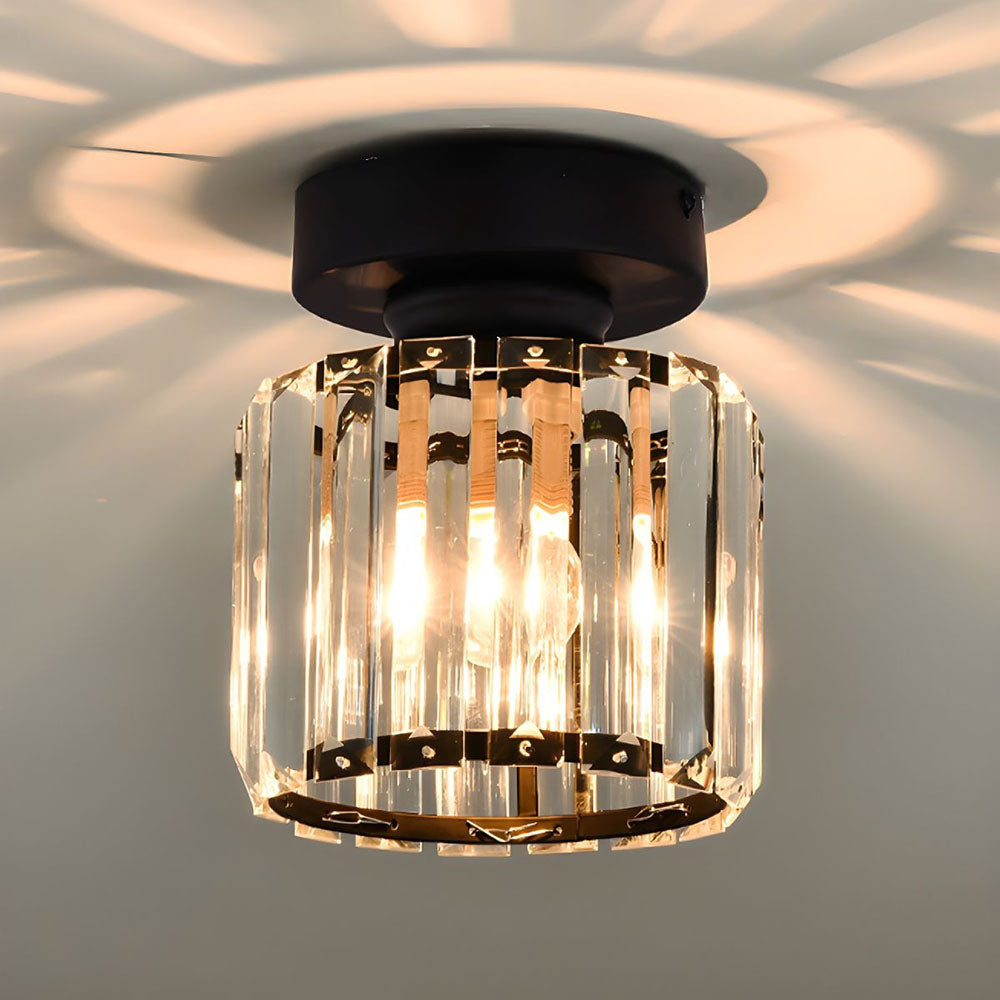 Lampa sufitowa Kristall Flush Mount Nowoczesna Armatura