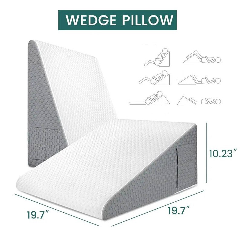 Carvallo – Ergonomiczna poduszka klinowa dla zdrowego snu!