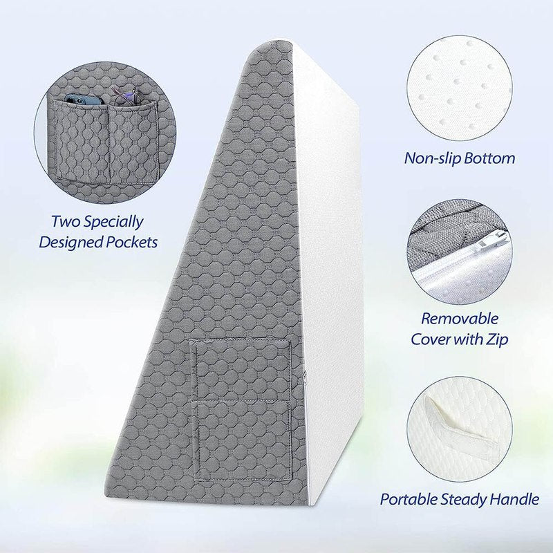 Carvallo – Ergonomiczna poduszka klinowa dla zdrowego snu!