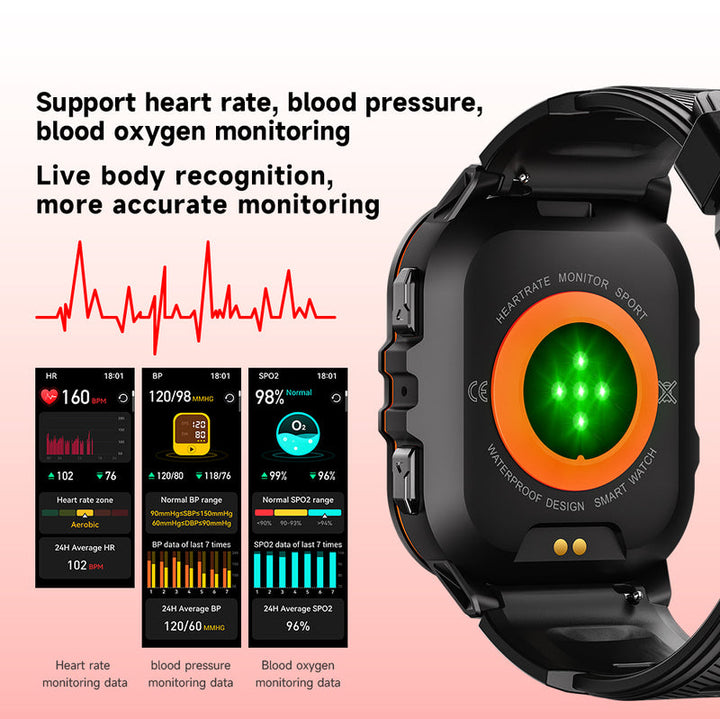 Royaleva AquaPro Simma Smartwatch – Wodoszczelny Fitness Tracker dla Pływaków