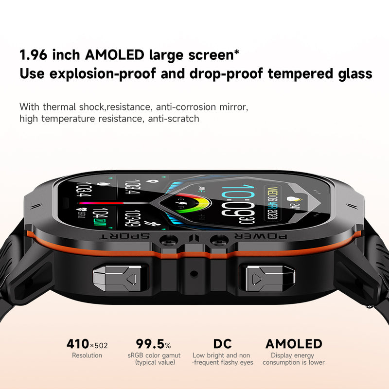 Royaleva AquaPro Simma Smartwatch – Wodoszczelny Fitness Tracker dla Pływaków