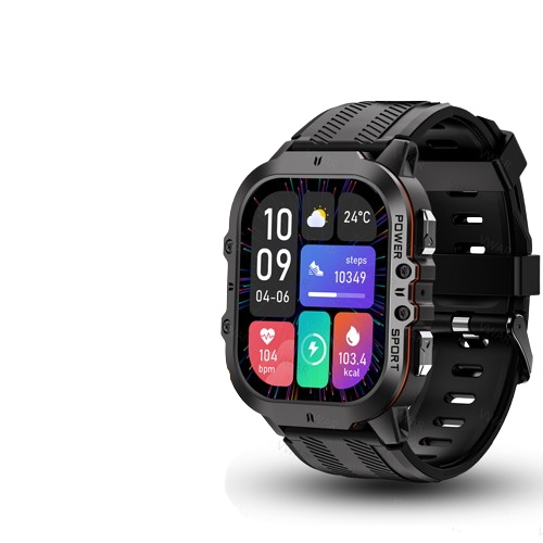 Royaleva AquaPro Simma Smartwatch – Wodoszczelny Fitness Tracker dla Pływaków