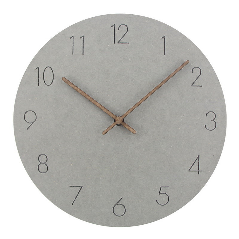 PureTime - Cicha Skandynawska Zegar Ścienny