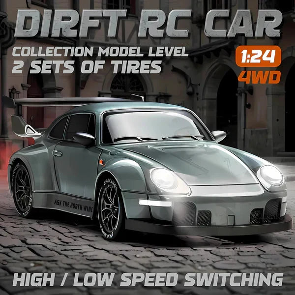 Luxora Retro Drift Master – 4WD RC Samochód z LED-ami