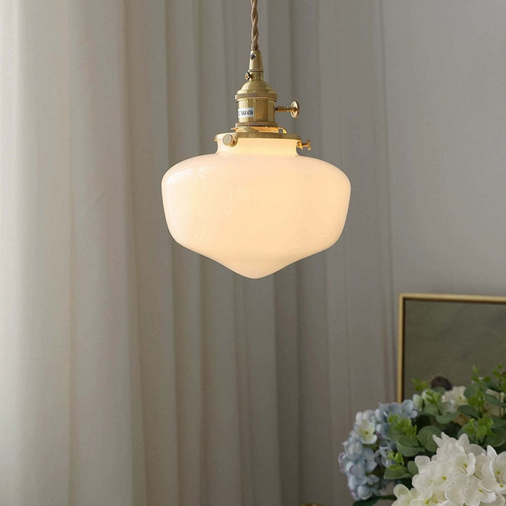 RetroLuxe – Elegancka lampa wisząca z klasycznym przemysłowym urokiem