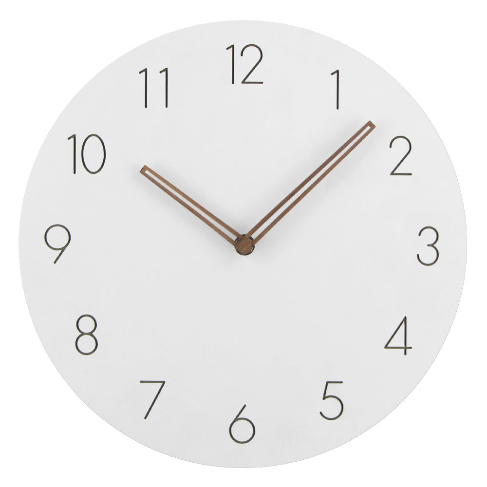 PureTime - Cicha Skandynawska Zegar Ścienny