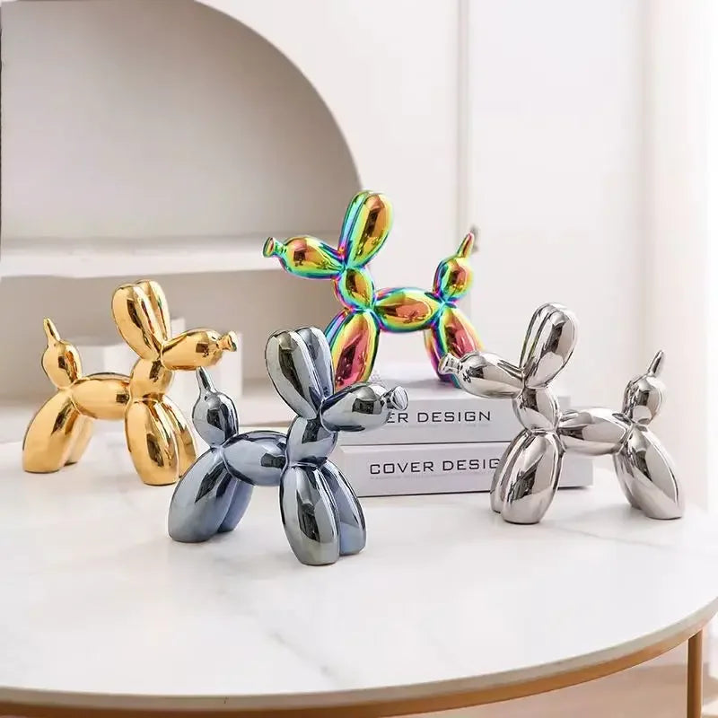 SculptureJoy - Unikalna dekoracja w kształcie psa z balonów dla stylowego akcentu