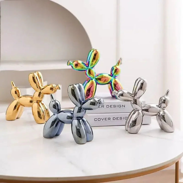 SculptureJoy - Unikalna dekoracja w kształcie psa z balonów dla stylowego akcentu