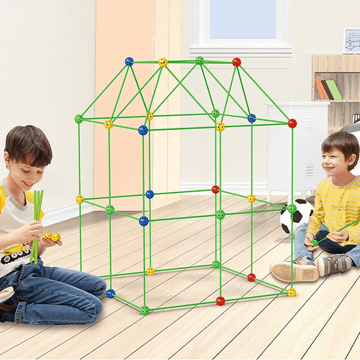 3D Lekhus | Zestaw do budowy z patykami DIY Zrób to sam Nauka dla dzieci