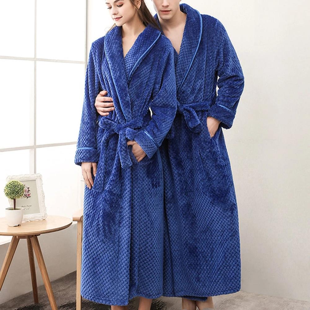 Carvallo Luxe – Elegancki Fleece Szlafrok z Najwyższym Komfortem Noszenia