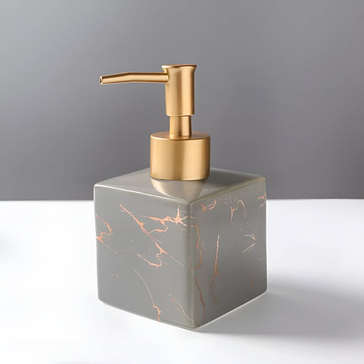 Dispenser do mydła MarbleElegance – Luksusowy akcent do Twojej łazienki