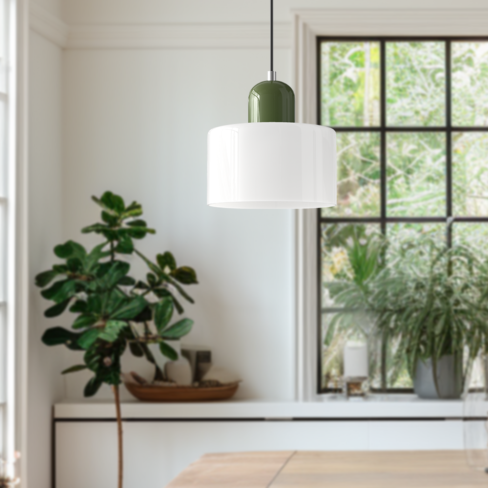 Lampa wisząca Bauhaus | Nowoczesny design kulisty | Regulowana lampa sufitowa | Brick by Brick