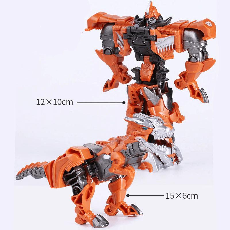 Dynamiczny Transformujący Robot Samochód - Zabawka Optimus, 1-etapowa Transformacja, Robot i Dinozaur Figurki Akcji dla Chłopców