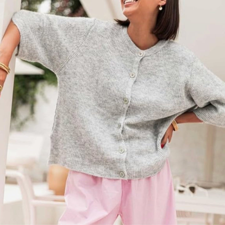 Jasmine™ Sweter z Półdługimi Rękawami