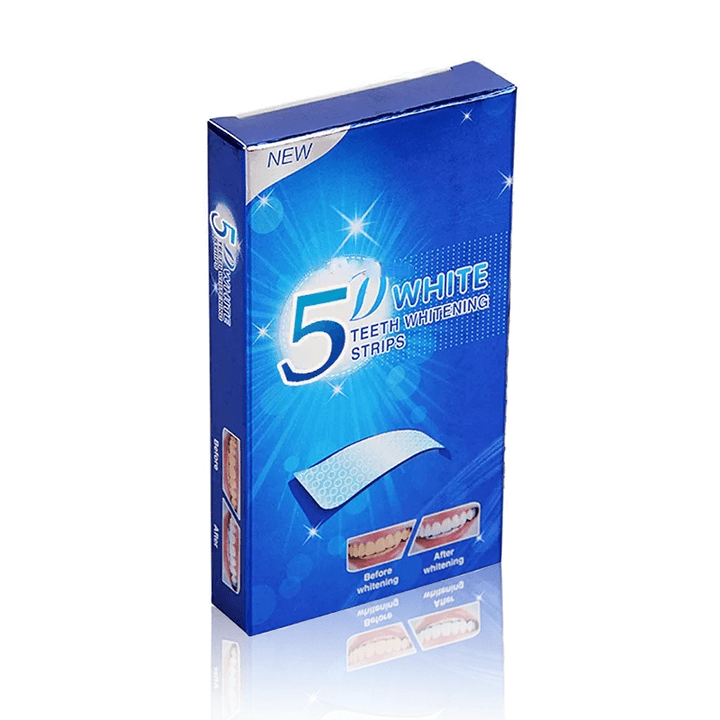 5D Żelowe paski do wybielania zębów
