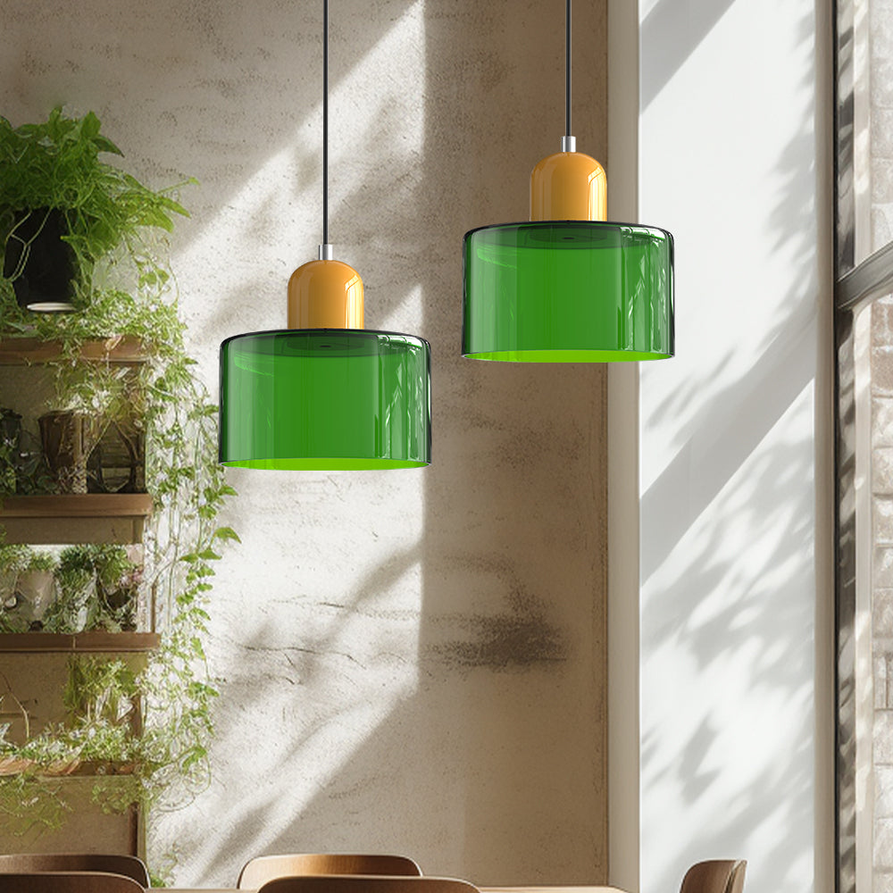 Lampa wisząca Bauhaus | Nowoczesny design kulisty | Regulowana lampa sufitowa | Brick by Brick