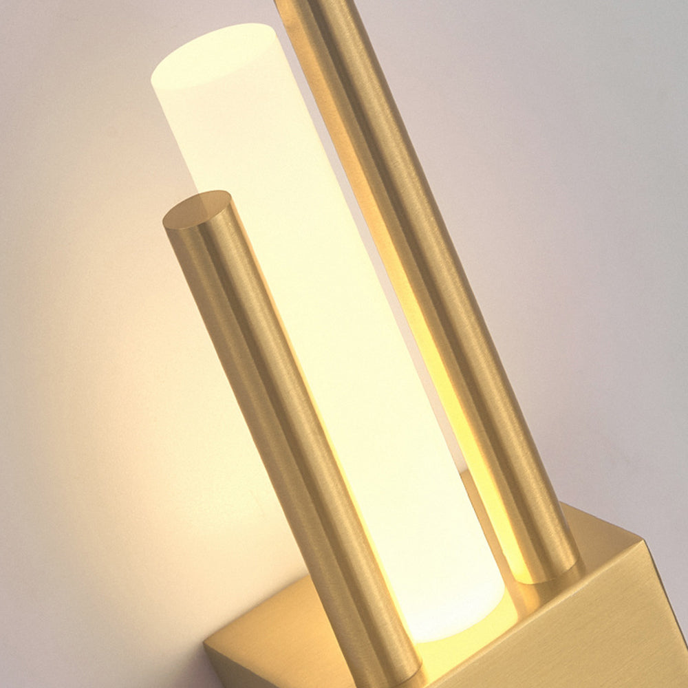 Stylowa Lampa Ścienna | 19.7″ | Żelazo Akryl | Lampa Ścienna LED | Przełącznik 3‑Kolorowy | Brick by Brick