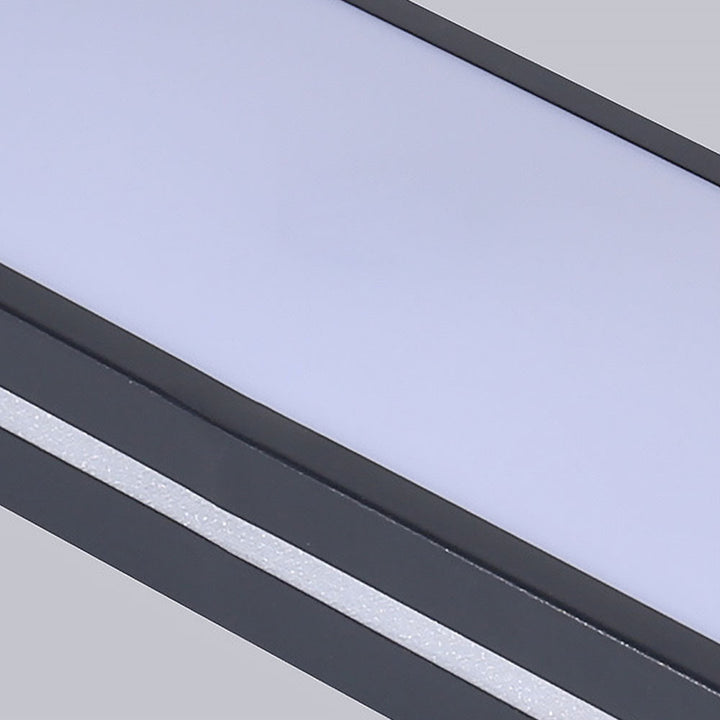 Nordycka Minimalistyczna Długa Lampa LED sufitowa