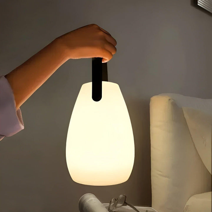 Lampa LED bezprzewodowa – Przenośna i Wodoodporna z pilotem | Do ogrodu, balkonu i salonu