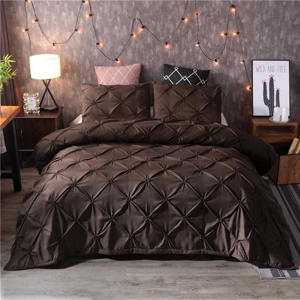 LuxeMicrofiber - Elegancki zestaw pościeli z mikrofibry