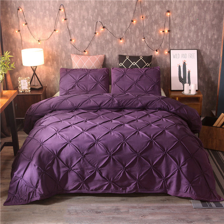 LuxeMicrofiber - Elegancki zestaw pościeli z mikrofibry