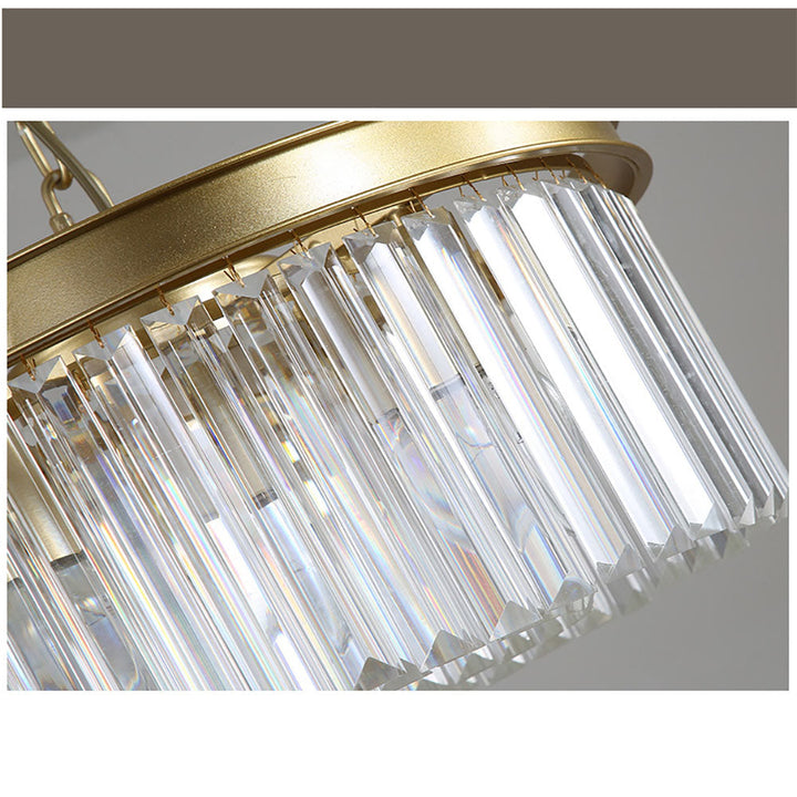 Lampa Wisząca Kryształowa do Salonu