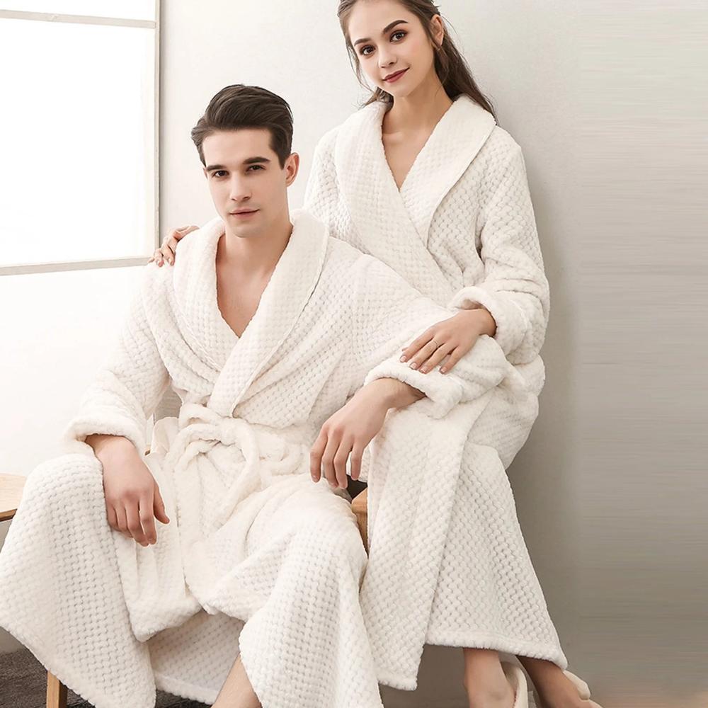 Carvallo Luxe – Elegancki Fleece Szlafrok z Najwyższym Komfortem Noszenia