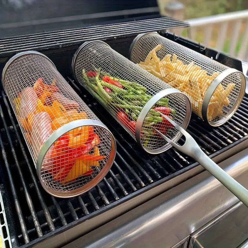 SizzleCraft - Premium kosz grillowy do smakowitego grillowania