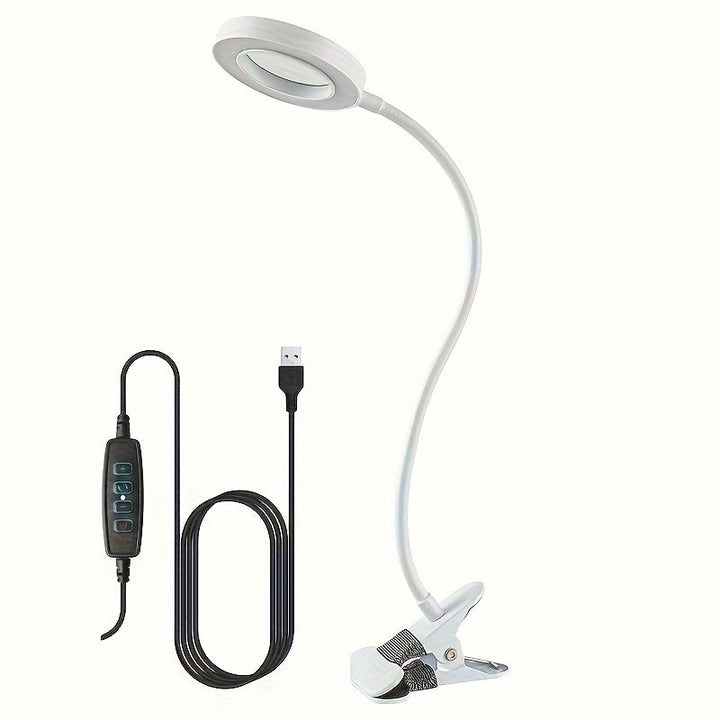 Lampa powiększająca LED z klipsem – Idealna do pracy bez rąk i precyzyjnych zadań