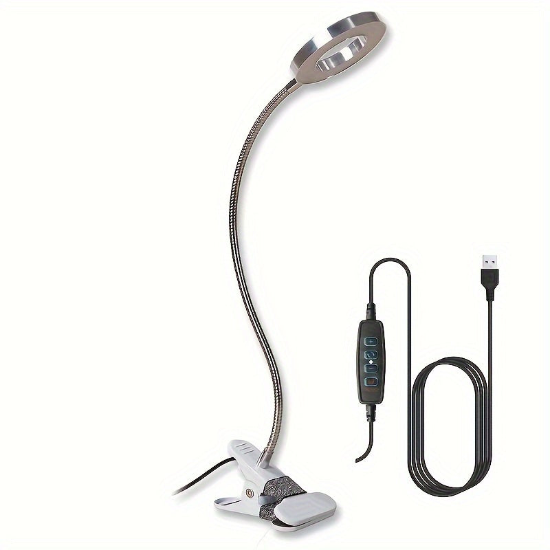 Lampa powiększająca LED z klipsem – Idealna do pracy bez rąk i precyzyjnych zadań
