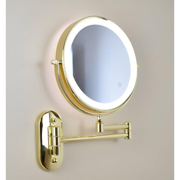GlamGlow Mirror - Ładowalne, składane powiększające lustro LED do makijażu