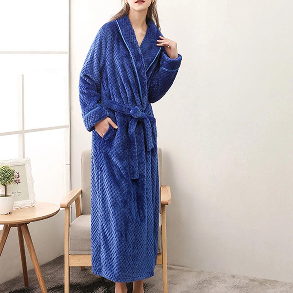Carvallo Luxe – Elegancki Fleece Szlafrok z Najwyższym Komfortem Noszenia