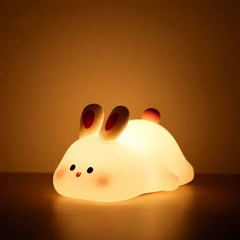Nocna lampka Silikonowe Zwierzęta Lampki do Sypialni