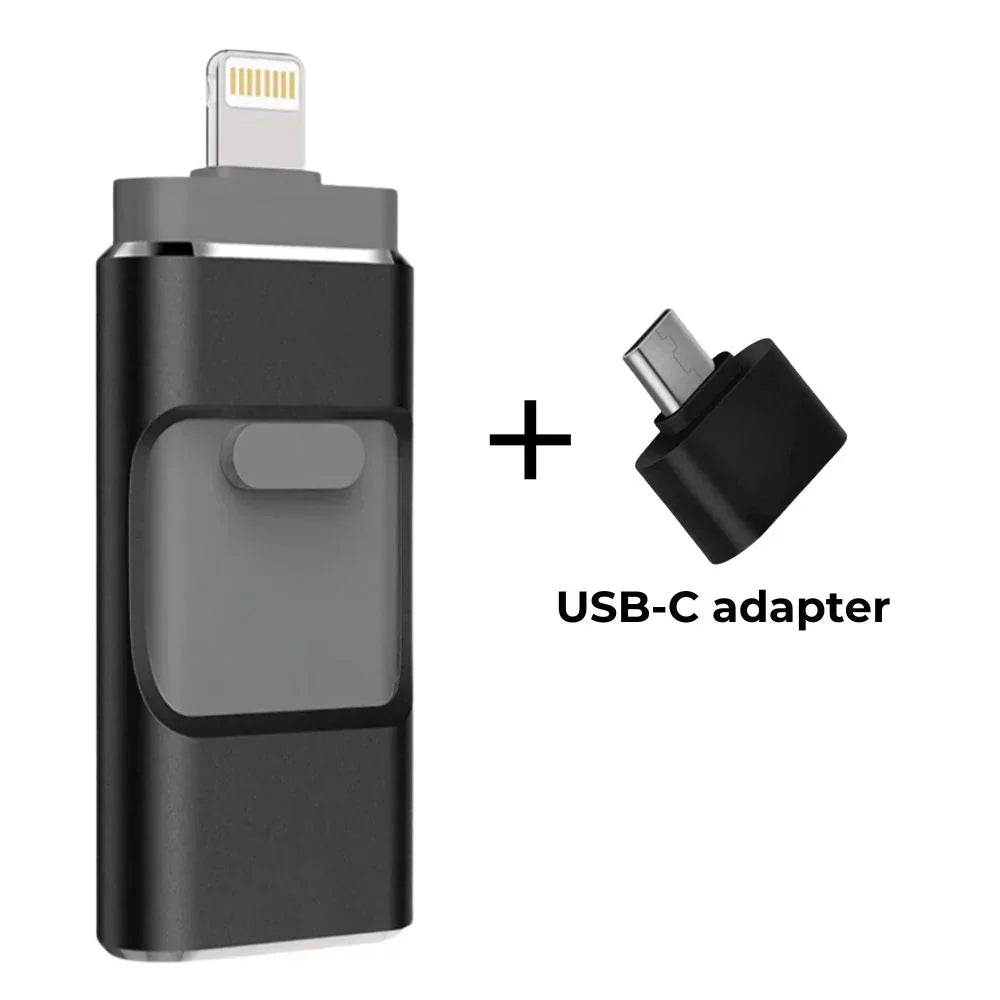 4-w-1 USB Pamięć - Ekspresowe Przesyłanie Obrazów