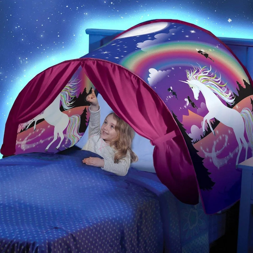 Namiot pop-up dla dzieci – Nocne niebo z gwiazdami