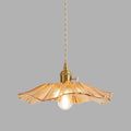 Wintage Kwiatowa Lampa Wisząca ze Szkła | Retro Elegancja | Ciepłe Światło | Regulowana Wisząca | Brick by Brick