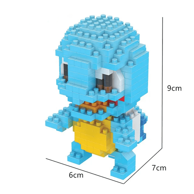 Poke Postacie Nanoblocks Anime Klocki Budowlane
